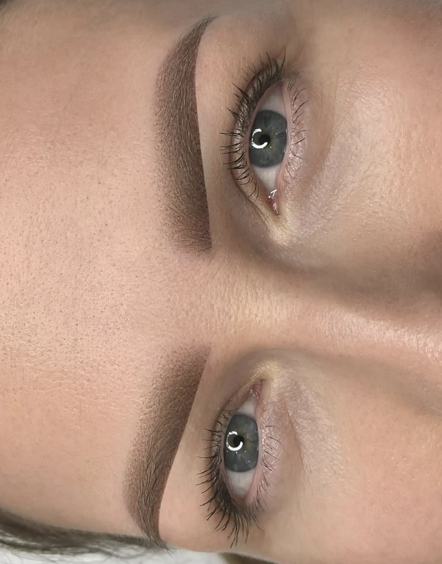 eyebrow ombre tattoo